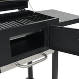 bbq charbon bois acier enduit cuisson parfaite 6 | jardinna