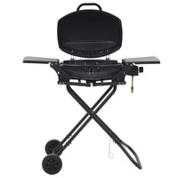 bbq gaz acier robuste format compact noir default title 1 | jardinna