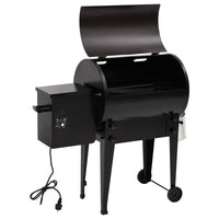 bbq portable a granules grillez fumez rotissez plein air 1 | jardinna