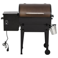 bbq portable a granules grillez fumez rotissez plein air 2 | jardinna