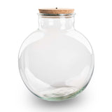 bocal verre bouchon led modele lucas led 30 cm 31 cm 1 65ku | jardinna