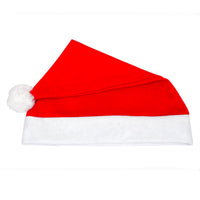 bonnets noel 24 pcs feutre polyester 30x41 cm 3 | jardinna