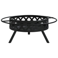 brasero acier terrasse tisonnier 2 | jardinna