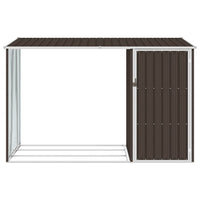 cabane jardin acier galvanise stockage bois 0 | jardinna