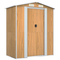 cabane jardin robuste acier galvanise espaces rangement modulable 1 1 | jardinna