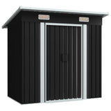 cabanon solide acier galvanise organisation exterieure anthracite | jardinna