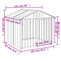 cage chien exterieur durable securisee 4 | jardinna