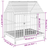 cage exterieure chien durable confortable 7 | jardinna