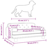 canape chien deluxe rembourrage confortable 5 | jardinna