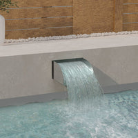 cascade inox piscine inox durable piscine gamme pro sans led 30 x 34 x 14 cm 1 | jardinna
