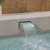 cascade inox piscine inox durable piscine gamme pro sans led 30 x 34 x 14 cm 1 | jardinna