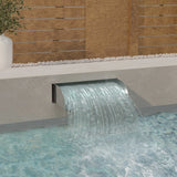 cascade inox piscine inox durable piscine gamme pro sans led 60 x 34 x 14 cm 1 | jardinna
