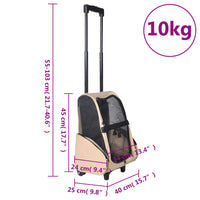 chariot transport pliable multifonction petits animaux 6 | jardinna