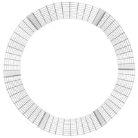 composteur jardin o100x100 cm acier galvanise 3 | jardinna