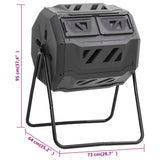 composteur rotatif premium pvc 7 | jardinna