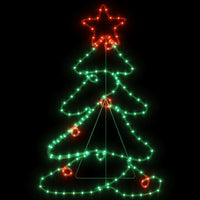 decoration dexterieur jardin arbre noel 144 led 88x56 cm 3 | jardinna