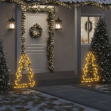 decoration lumineuse arbre noel 115 led vert 90x62 cm 62 x 90 cm 1 | jardinna