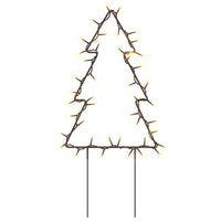 decoration lumineuse arbre noel 50 led noir 30 cm 4 | jardinna
