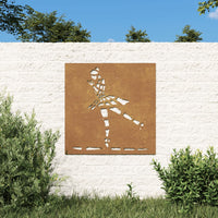 decoration murale metal design danseuse ballet default title | jardinna