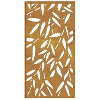 decoration murale metal design feuilles bambou 4 1 | jardinna