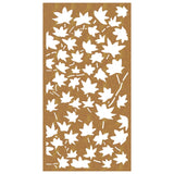 decoration murale metal design feuilles derable 3 | jardinna