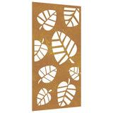 decoration murale metal design feuilles tombantes 1 1 | jardinna