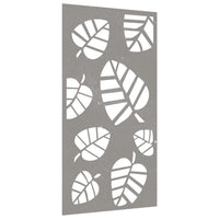 decoration murale metal design feuilles tombantes 2 1 | jardinna