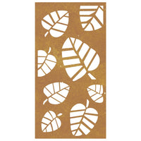 decoration murale metal design feuilles tombantes 3 1 | jardinna