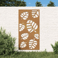 decoration murale metal design feuilles tombantes default title | jardinna