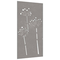 decoration murale metal design fleur 2 1 | jardinna