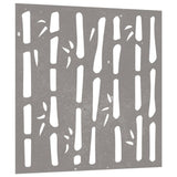 decoration murale metal design naturel bambou 1 | jardinna