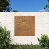 decoration murale metal design patine naturelle default title | jardinna