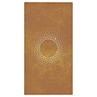 decoration murale metallique design acier corten jardin 4 1 | jardinna