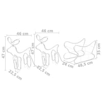decoration noel exterieur renne traineau 576 led multicolores ip44 225x46x47 cm 11 14no | jardinna