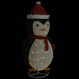 decoration noel pingouin a led tissu luxe 180 cm noir 200 led 5 | jardinna