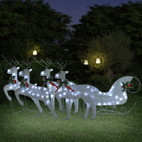 decoration noel traineau lumineux 100 led exterieur 65x155x38 cm default title 1 | jardinna