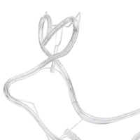 decoration noel traineau lumineux exterieur 252 led multicolores 225x46x47 cm 10 | jardinna