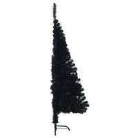 demi sapin noel artificiel 120 cm support pvc 4 | jardinna