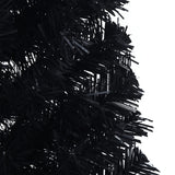 demi sapin noel artificiel 120 cm support pvc 6 | jardinna