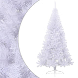 demi sapin noel artificiel 120 cm support pvc blanc 180 x 115 cm 1 | jardinna