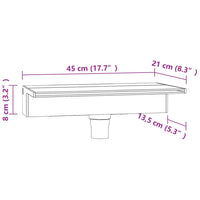 deversoir cascade led materiau durable piscine collection 12 | jardinna
