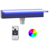 deversoir cascade led materiau durable piscine collection 2 | jardinna