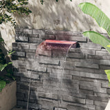 deversoir cascade led materiau durable piscine collection 4 | jardinna