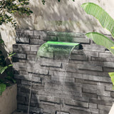 deversoir cascade led materiau durable piscine collection 5 | jardinna