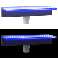 deversoir cascade led materiau durable piscine collection 9 | jardinna