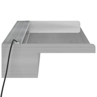 deversoir telecommande led rvb inox durable piscine pro 9 | jardinna