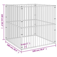 enclos animaux securise acier galvanise 7 | jardinna