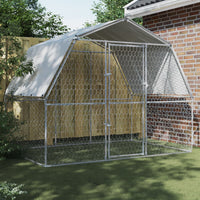 enclos exterieur chien durable confortable 285 x 195 x 230 cm | jardinna