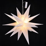 etoile noel eclairee led 58 cm gris clair decoration 2 | jardinna