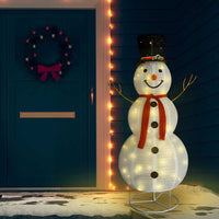 figurine bonhomme neige noel a led 180 led tissu 60x120 cm 180 cm 1 | jardinna